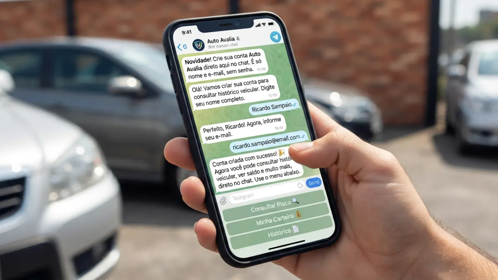 Capa do artigo: Auto Avalia Agora Tem Bot no Telegram